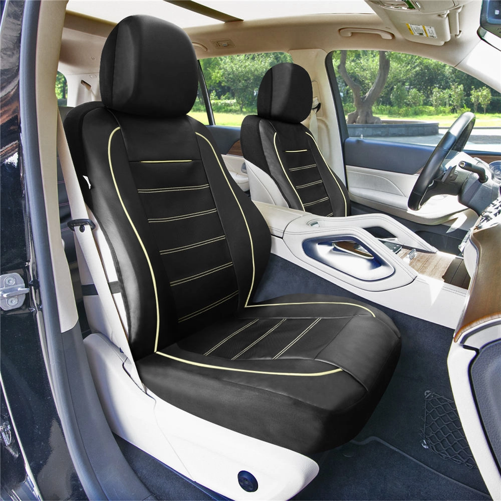 Premier Leatherette Seat Covers - Full Set - Beige