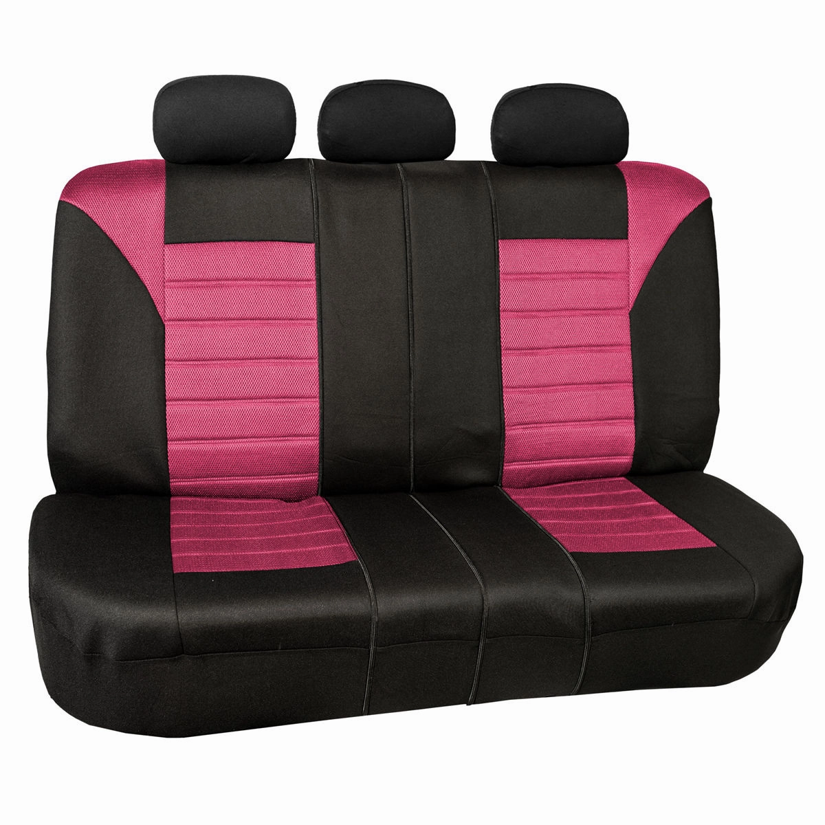 Premium 3D Air Mesh Seat Covers - Rear Pink