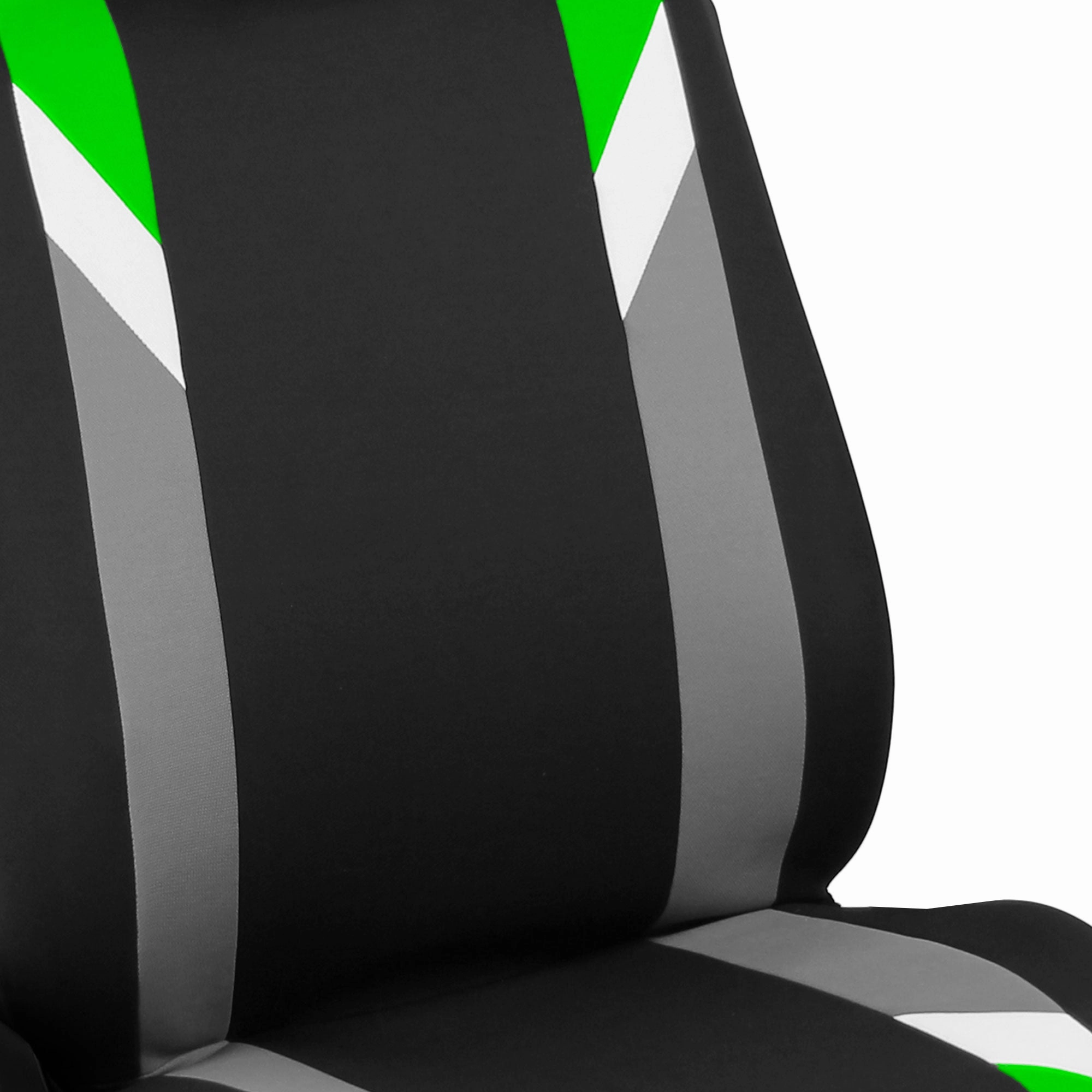Premium Modernistic Seat Covers - Full Set Green