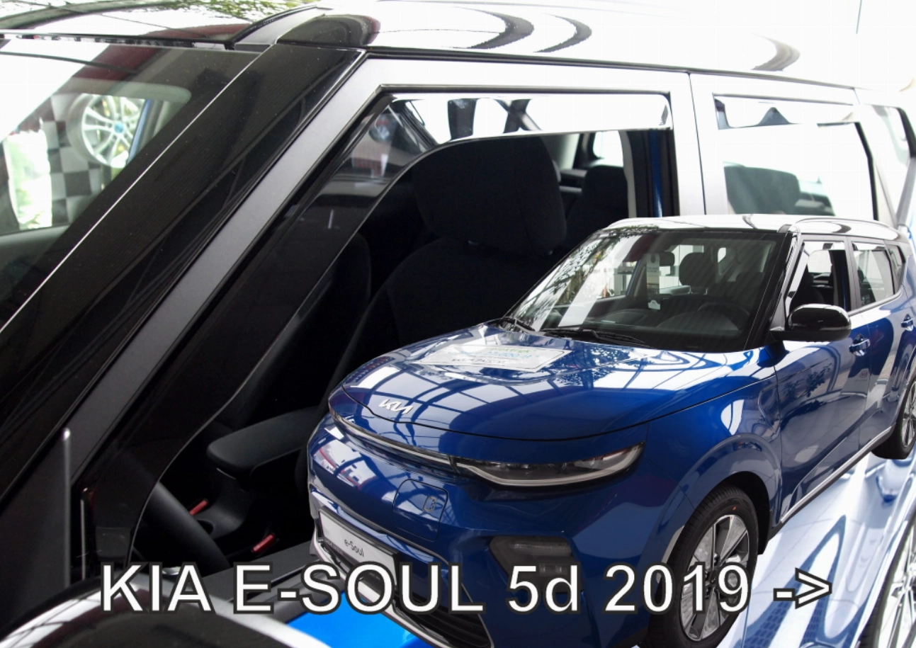 Slim-line Weather Shields - KIA E-Soul 5 Door 19 