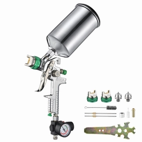 TheLAShop 2.5mm HVLP Spray Auto Paint 1L Gravity Feed Sprayer