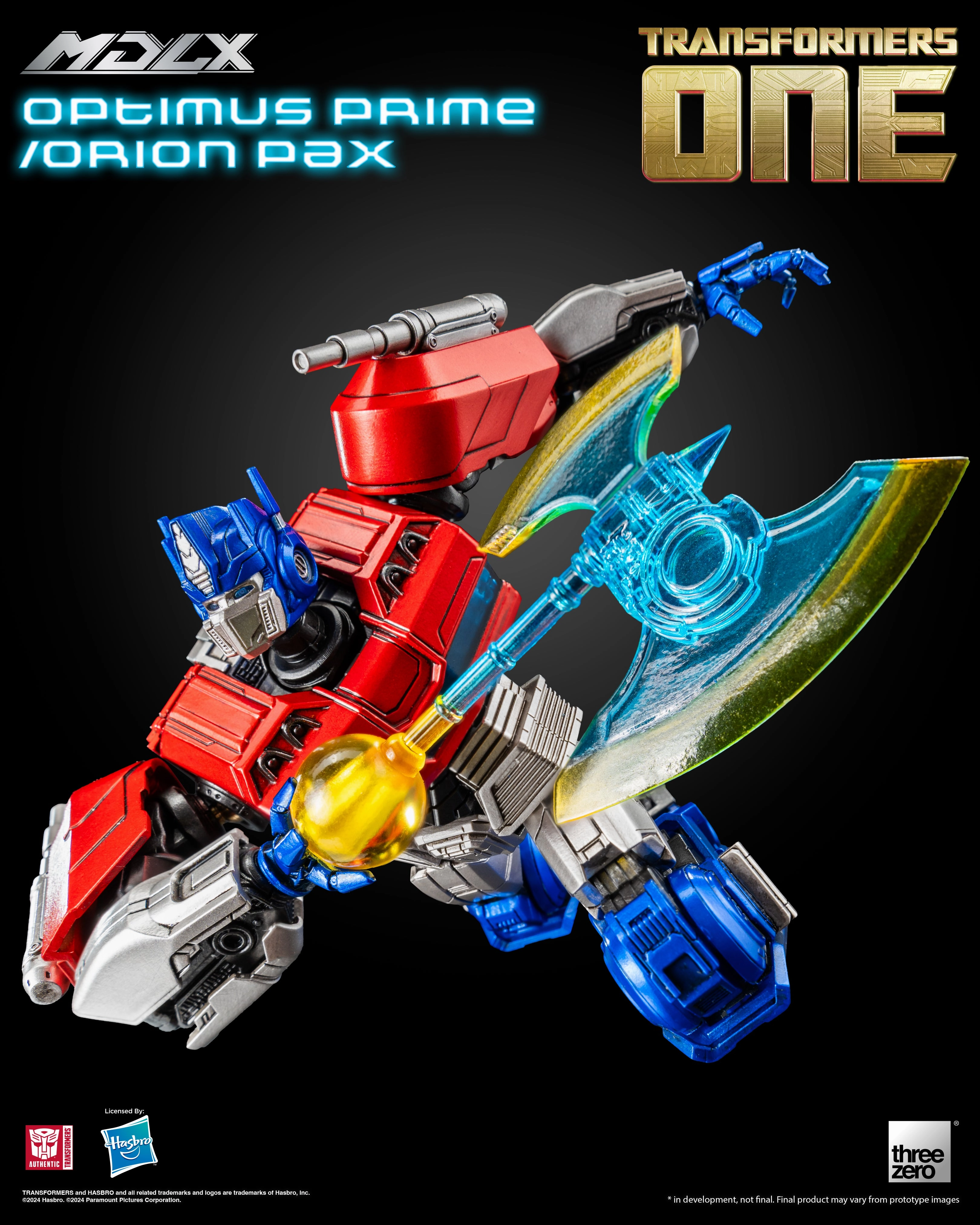 ThreeZero - Transformers One - MDLX Optimus Prime/Orion Pax