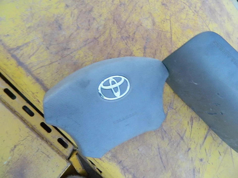 TOYOTA TUNDRA SEQUOIA PASSENGER DASH AND DRIVER STEERING WHEEL AIRB - SET