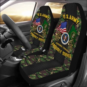 U.S National Security Agency Car Seat Covers (Set of 2)