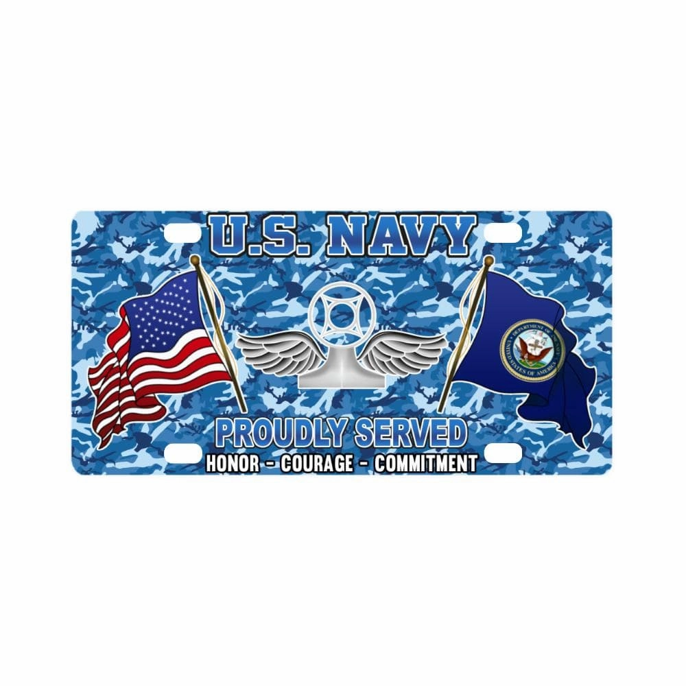 U.S Navy Air Traffic Controller Navy AC - Classic License Plate