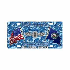 U.S Navy Aviation Electricians Mate Navy AE - Classic License Plate