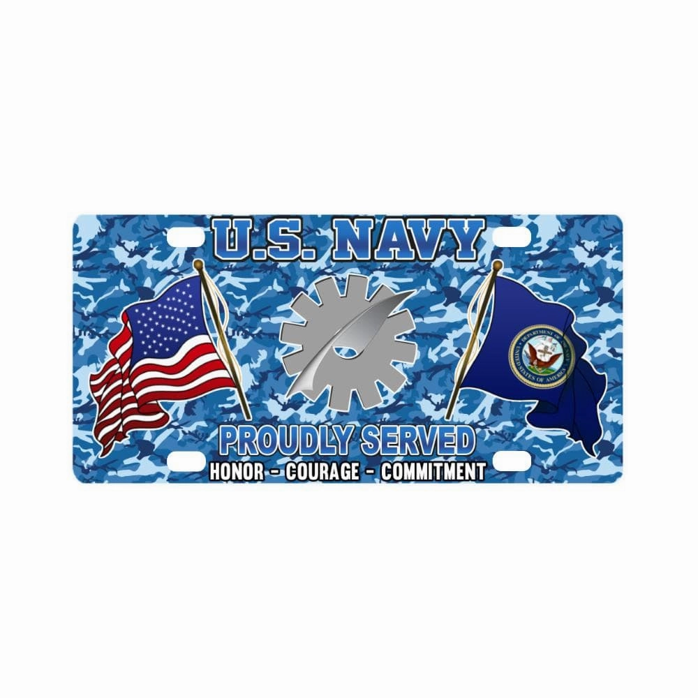U.S Navy Data Processing Technician Navy DP - Classic License Plate