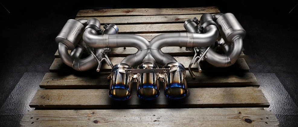 Valvetronic Exhaust System for Ferrari 458 Italia / Spider F1 Version Titanium Signature Series 09-15