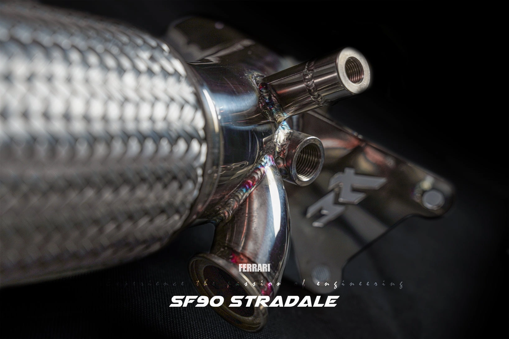 Valvetronic Exhaust System for Ferrari SF90 19 