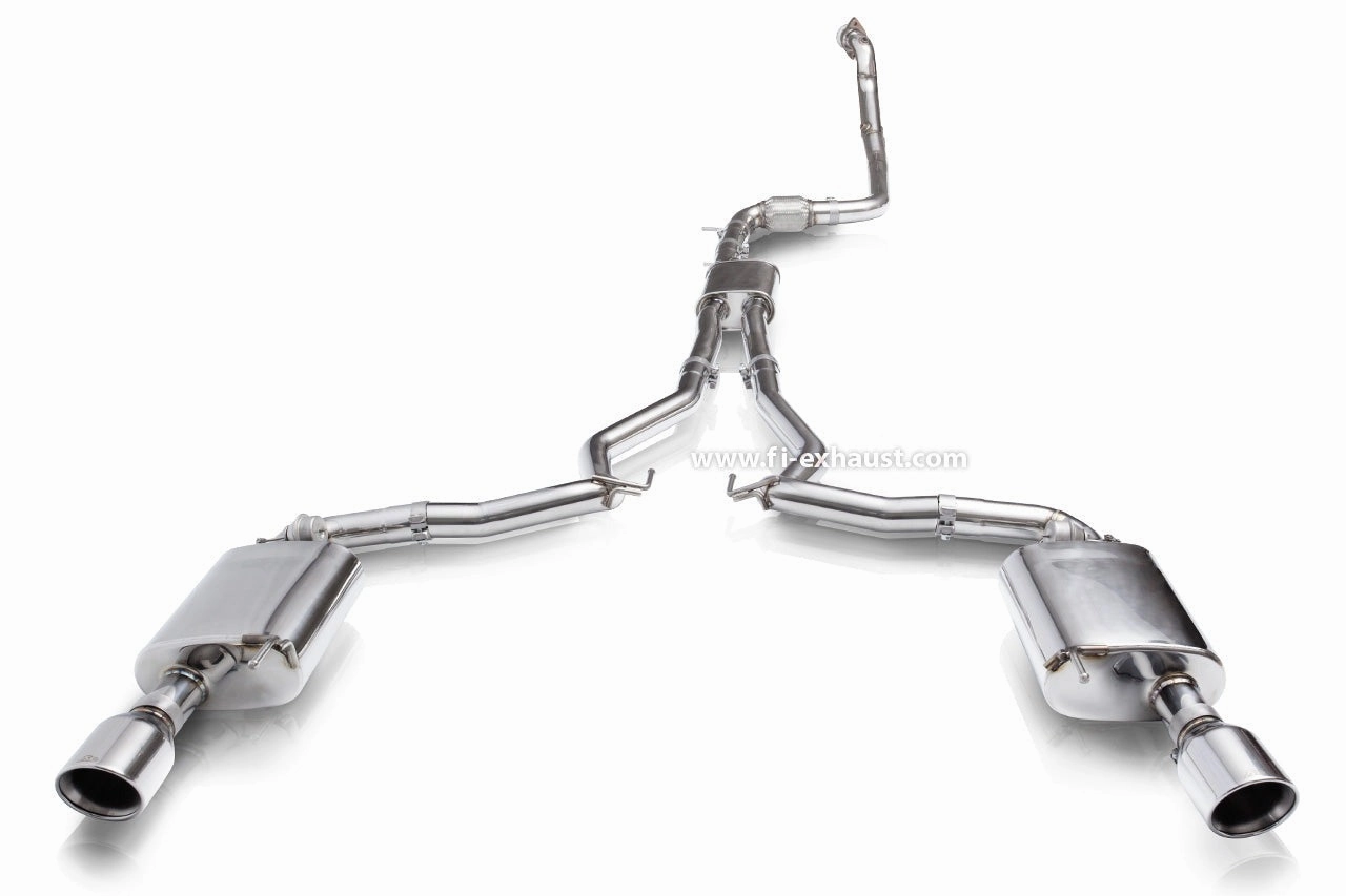Valvetronic Exhaust System for Ford Mustang MK6 2.3T EcoBoost Quad Tips 15 