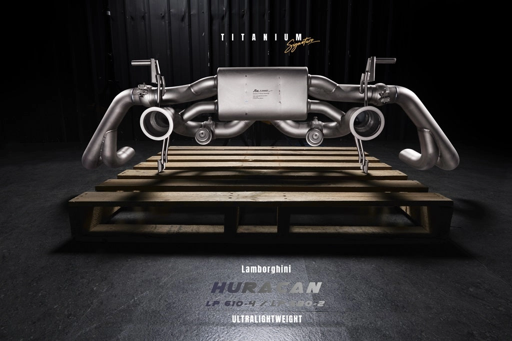 Valvetronic Exhaust System for Lamborghini Huracan Titanium Signature Series LP610-4 14 