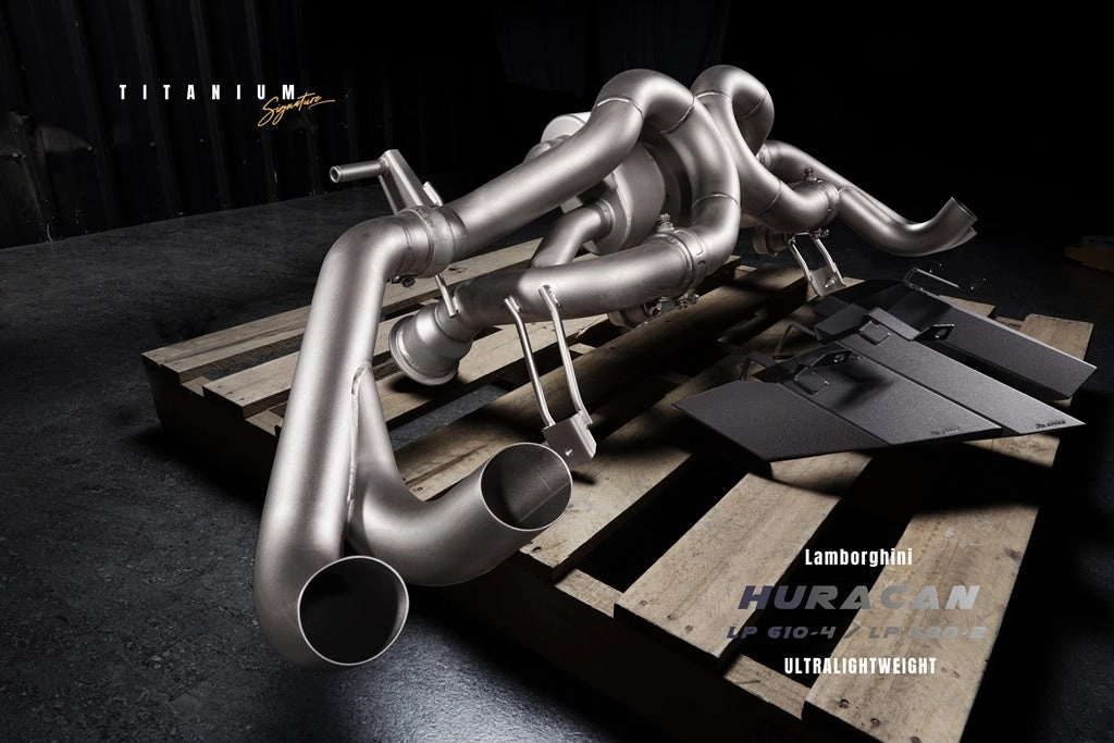 Valvetronic Exhaust System for Lamborghini Huracan Titanium Signature Series LP610-4 14 