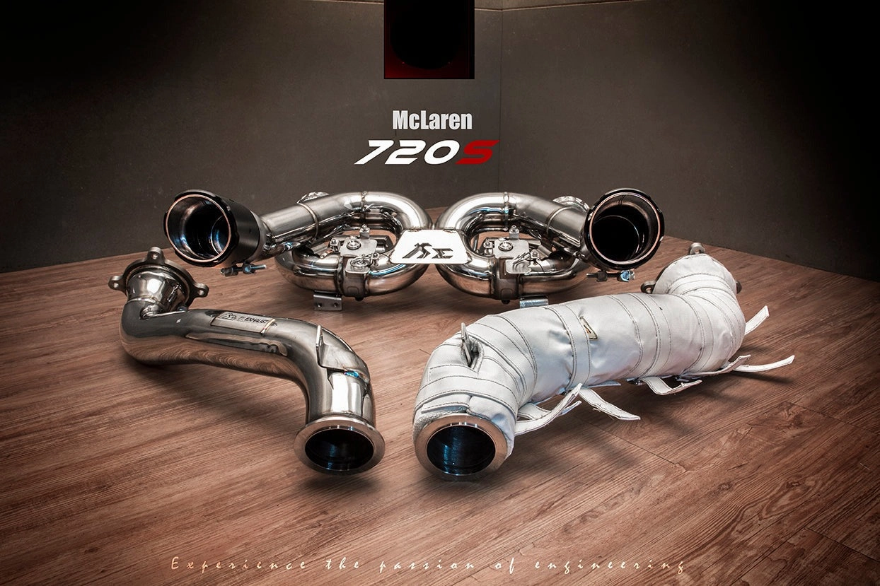 Valvetronic Exhaust System for Mclaren 720S OEM Compatible Version 4.0TT V8 17 