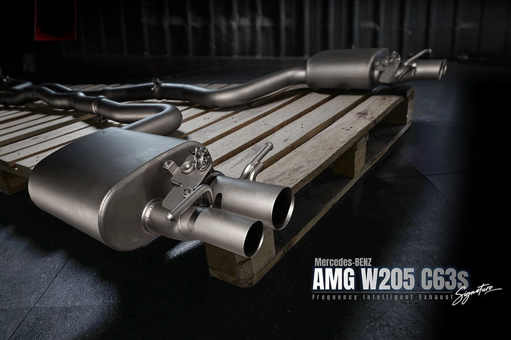 Valvetronic Exhaust System for Mercedes-Benz AMG C63 S W205 Titanium Signature Series 4.0TT M177 14-21