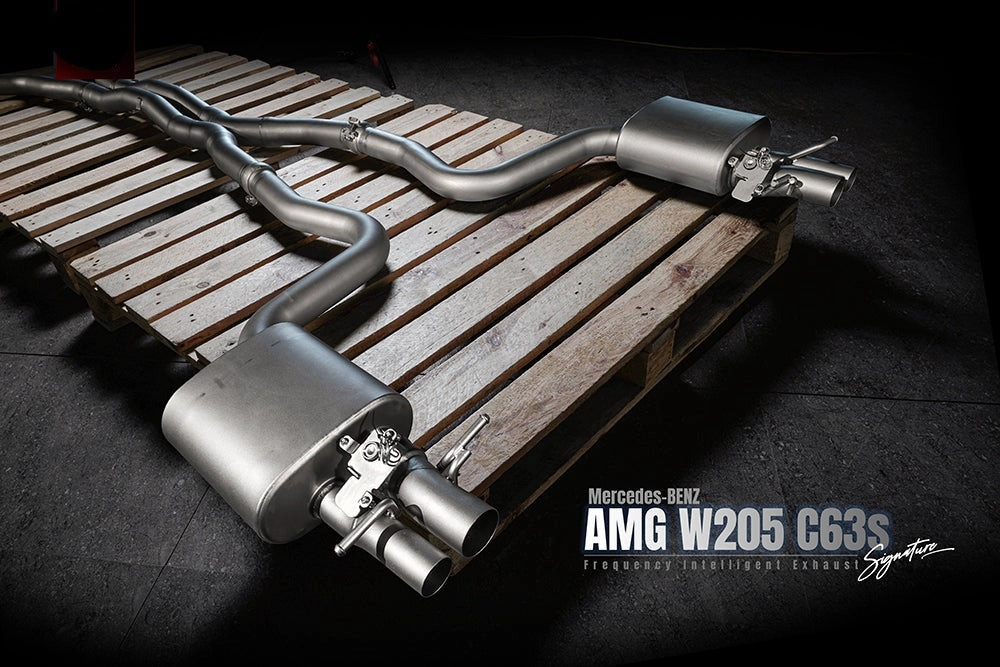 Valvetronic Exhaust System for Mercedes-Benz AMG C63 S W205 Titanium Signature Series 4.0TT M177 14-21