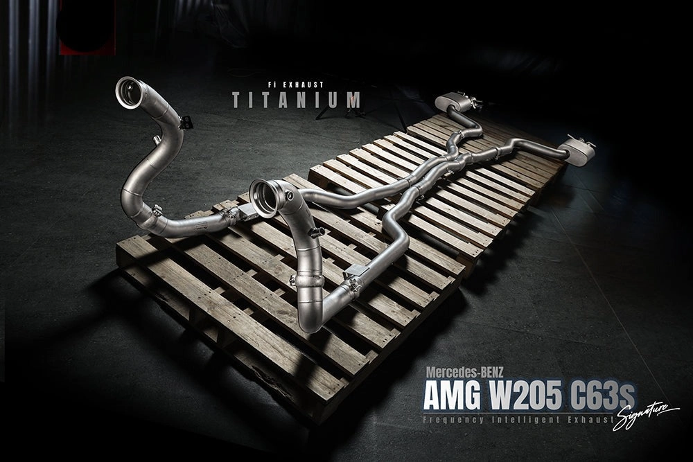 Valvetronic Exhaust System for Mercedes-Benz AMG C63 S W205 Titanium Signature Series 4.0TT M177 14-21