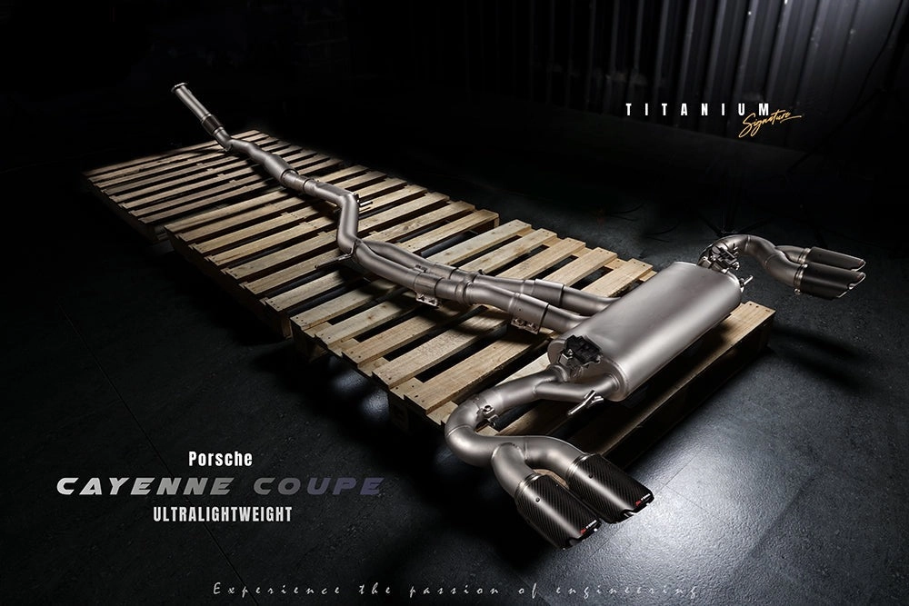 Valvetronic Exhaust System for Porsche Cayenne 9Y0 3.0T Titanium Signature Series Wagon / Coupe 18 
