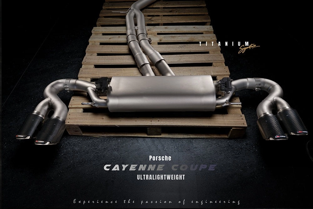 Valvetronic Exhaust System for Porsche Cayenne 9Y0 3.0T Titanium Signature Series Wagon / Coupe 18 