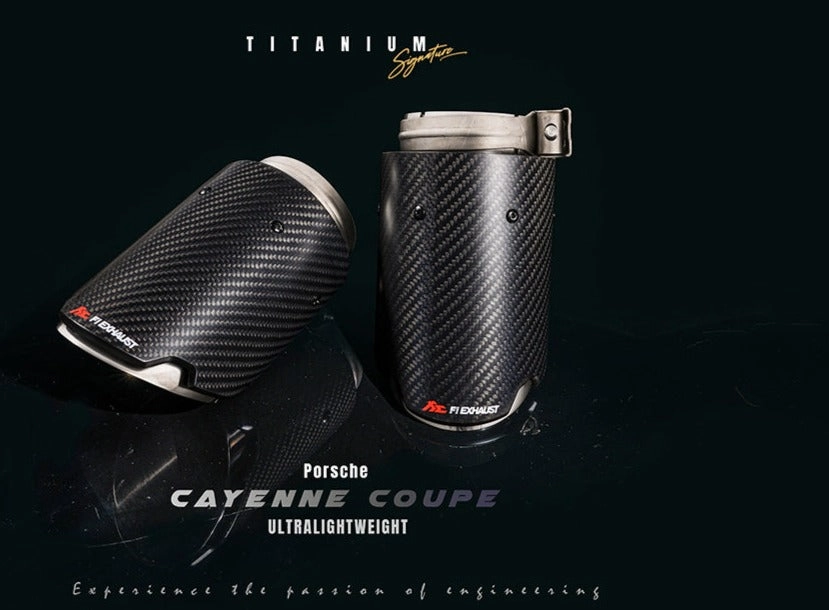 Valvetronic Exhaust System for Porsche Cayenne 9Y0 3.0T Titanium Signature Series Wagon / Coupe 18 