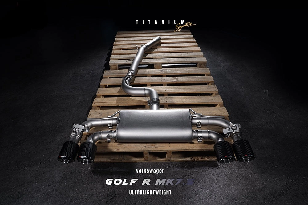 Valvetronic Exhaust System for Volkswagen Golf R MK7.5 Titanium Signature Series 18-21