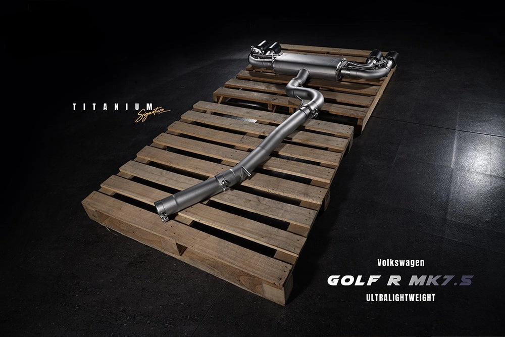 Valvetronic Exhaust System for Volkswagen Golf R MK7.5 Titanium Signature Series 18-21